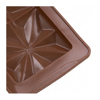 Форма силиконовая для шоколада "Витражи" 19*10см