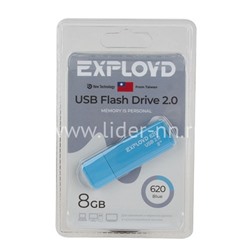 USB Flash 8GB Exployd (620) синий