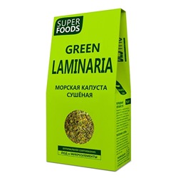Морская капуста сушеная (ламинария) Green Laminaria, 100г К 6815