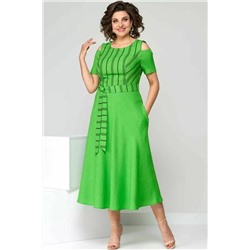 Женское платье зелёного оттенка 2625 ЗЕЛЕНЫЙ
