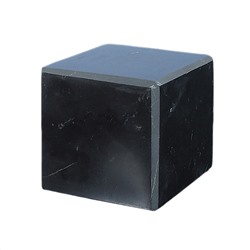 Куб из шунгита полированный, сторона 80-85мм