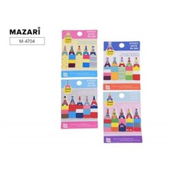 Набор закладок с клеевым краем, 5 блоков по 20 листов "PARIS" M-4704 Mazari