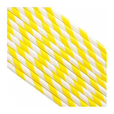 Палочки бумажные Лента Желтая 200*6 мм, 25 шт