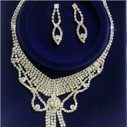 Комплект ожерелье и серьги, арт. 411.587