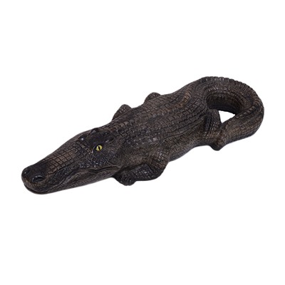 Скульптура из кальцита "Крокодил" 460*160*70мм,