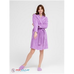 Махровый женский укороченный халат с капюшоном МЗ-01 (10)