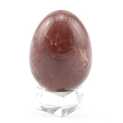 Яйцо из камня лемезит "Пасхальное" 45*45*60мм