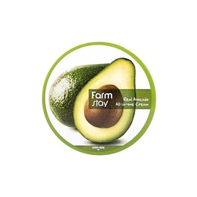 Крем для лица и тела Farmstay Face&Body Real Avocado All-In-One Cream антивозрастной питательный с экстрактом авокадо