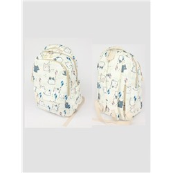 Рюкзак жен текстиль SB-9249,  2отд,  4внутр+4внеш/карм,  молочный 255577