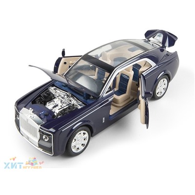 Моделька Rolls-Royce (металл, свет, звук) 1 шт без индивидуальной упаковки в ассортименте M929E, M929E