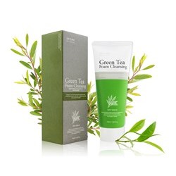 Пенка для умывания 3W Clinic Cleansing Foam Green Tea 100ml с зеленым чаем