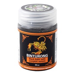 Чёрный бальзам с ядом Скорпиона. Binturong | 50 г