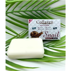 Мыло с экстрактом муцина улитки - Collagen Pei Mei Effect Snail Essence