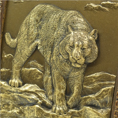 Барельеф-Картина "Тигр" 240*195мм