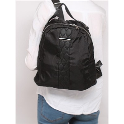 Рюкзак жен текстиль Migo-625,  1отд,  3внут+3внеш/ карм,  черный 256157