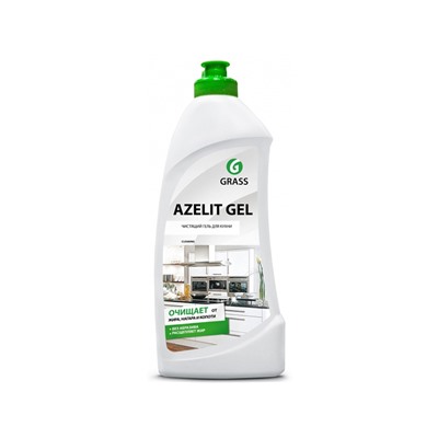 СуперСредство для кухни чистящее "Azelit gel" 0,5 л (щелочное) (1/12) "grass"