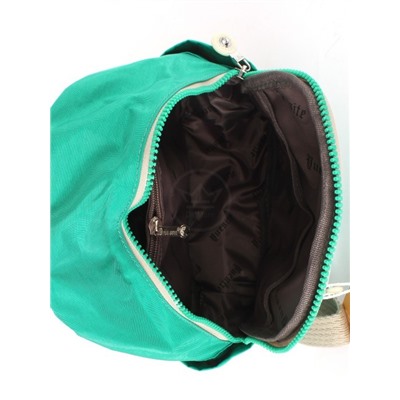 Рюкзак жен текстиль YUST-0662,  1отд,  4внеш+3внут/карм,  зеленый 255503