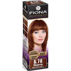 FIONA Стойкая крем-краска д/волос  6.78 Махагон
