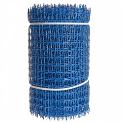 Сетка садовая пластиковая квадратная 33×33 мм, 0,5×20 м ПРОФИ синяя