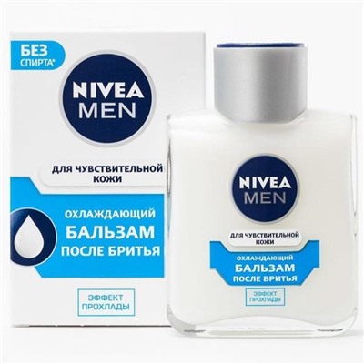 Men Бальзам п/бритья Охлаждающий 100мл  88544 Nivea АКЦИЯ! СКИДКА 7%