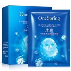 Тканевая маска для лица One Spring Ice Spring Soothing Whiten Mask
