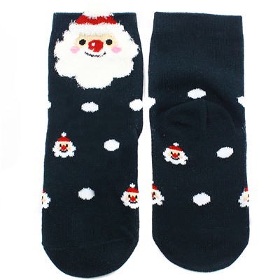 Детские носки 3-5 лет 15-18 см "Новогодние" Дед мороз