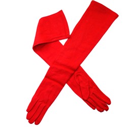 Длинные шерстяные перчатки (6,5 размер)