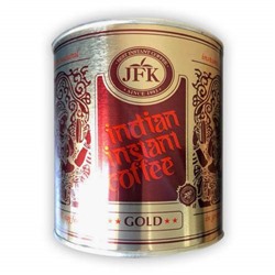 GOLD Indian Instant Coffee in granules JFK (Кофе растворимый, гранулированный, Инстант ГОЛД), 200 г.