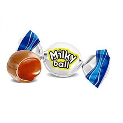 Карамель молочная Milky ball (упаковка 0,5 кг) KDV