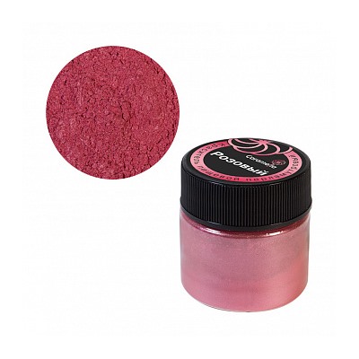 Краситель сухой перламутровый Caramella Розовый, 5 гр
