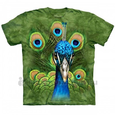 Футболка "Vibrant Peacock" (США)