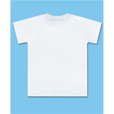 Белая спортивная футболка для мальчика 7568-МС21