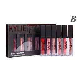 Блеск Kylie - Matte Liquid Lipstick красная уп. (6шт.) B