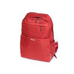 Рюкзак жен текстиль Migo-5057,  1отд,  2внут+4внеш/ карм,  красный 256154