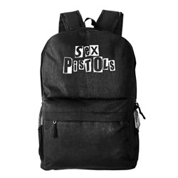 Рюкзак текстильный, молодежный "Sex Pistols"