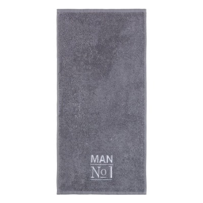 Полотенце махровое "Man №1" 30х60 см, 100% хлопок 340г/м2
