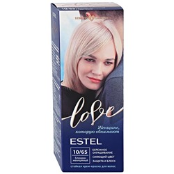 LOVE Крем-краска д/волос 10/65 жемчужный блондин Estel