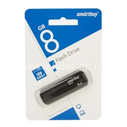 USB Flash 8GB SmartBuy CLUE черный 3.1