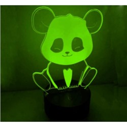 3D светильник Панда оптом