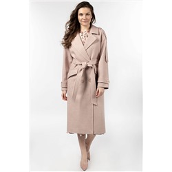 01-10375 Пальто женское демисезонное (пояс)