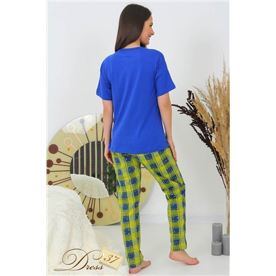 Пижама «Нола» брюки синяя