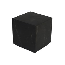 Куб из шунгита неполированный, сторона 50-55мм