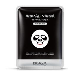 Тканевая маска для лица «BIOAQUA»  «Панда» -смягчающая.(2256)