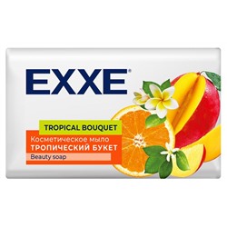 EXXE Мыло 90г Тропический букет белое (экопак)