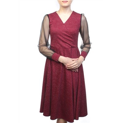 G1901 Платье женское (65% хлопок, 35% полиэстер) размер 42