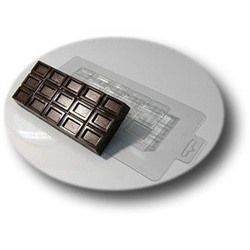 Форма пластиковая для шоколада «Большая плитка на 200 гр»