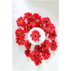 Головки цветов "Ромашка", 4,5 см (50 шт) SF-3004 SF-3004, красный