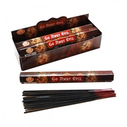 Tulasi GO AWAY EVIL Esoteric Incense Sticks, Sarathi (Туласи благовония ЗЛО, УХОДИ, Саратхи), уп. 20 палочек.