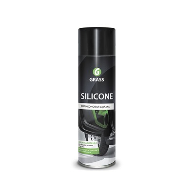 Смазка силиконовая "Silicone" 400мл аэрозоль "grass"