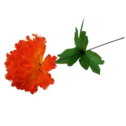 Цветок искусственный Хризантема 50см оранжевый+желтый YL-44 (вып.по 12шт.)